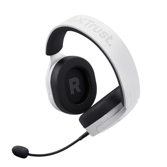 Trust GXT 491W FAYZO Headset Wired & Wireless Head-band Gaming USB Type-C Bluetooth Black, White Trust GXT 491W FAYZO Headset Wired & Wireless Head-band Gaming USB Type-C Bluetooth Black, White