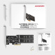 PCES-SA4M2 PCIe Controller 2x internal SATA 6G port+ M.2 B-key PCES-SA4M2 PCIe Controller 2x internal SATA 6G port+ M.2 B-key