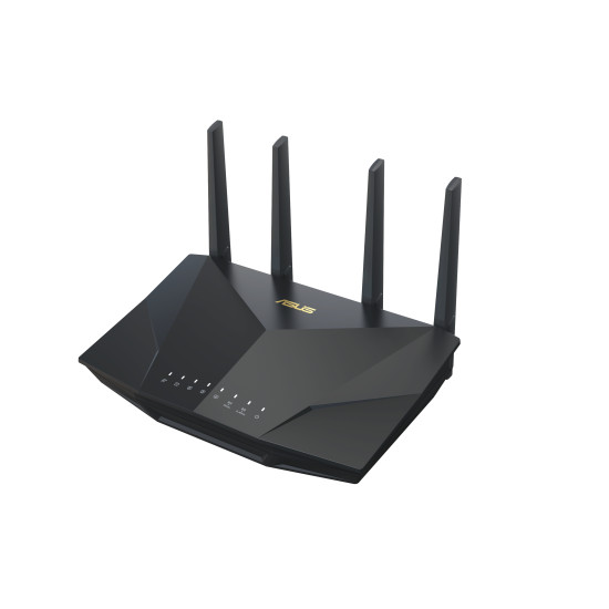 Wireless Router|ASUS|Wireless Router|5400 Mbps|Mesh|Wi-Fi 5|Wi-Fi 6|IEEE 802.11a|IEEE 802.11b|IEEE 802.11g|IEEE 802.11n|USB 3.2|4x10/100/1000M|LAN \ WAN ports 1|Number of antennas 4|RT-AX5400