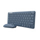 Trust Lyra keyboard Mouse included Office RF Wireless + Bluetooth QWERTY US English Blue Trust Lyra keyboard Mouse included Office RF Wireless + Bluetooth QWERTY US English Blue