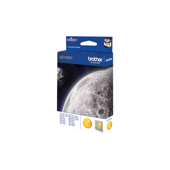 Brother LC1000Y ink cartridge 1 pc(s) Original Yellow Brother LC1000Y ink cartridge 1 pc(s) Original Yellow