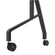 NEOMOUNTS MOVE GO XL MOBILE FLOOR STAND (FAST INSTALL, HEIGHT ADJUSTABLE), BLACK