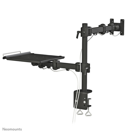 Neomounts FPMA-D960NOTEBOOK Monitor arm with laptop holder 10-27" Neomounts FPMA-D960NOTEBOOK Monitor arm with laptop holder 10-27"