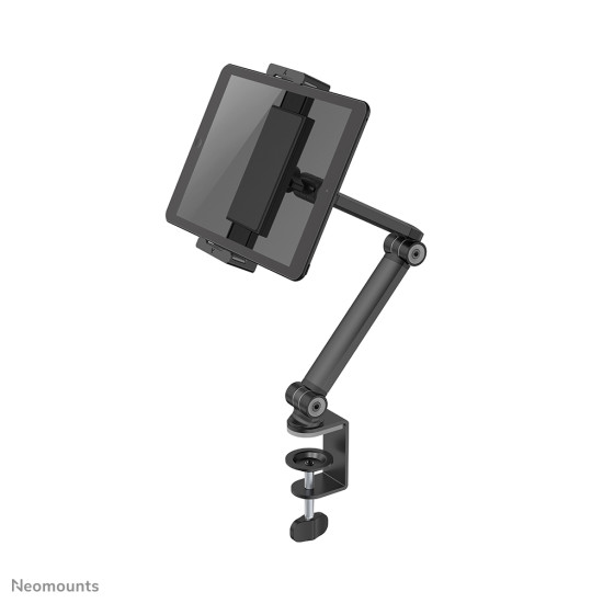Neomounts DS15-545BL1 Tablet holder desk clamp 4.7-12.9" - universal - full motion Neomounts DS15-545BL1 Tablet holder desk clamp 4.7-12.9" - universal - full motion