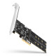 PCES-SA4M2 PCIe Controller 2x internal SATA 6G port+ M.2 B-key PCES-SA4M2 PCIe Controller 2x internal SATA 6G port+ M.2 B-key