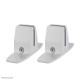 Neomounts NS-CLMPSTANDWHITE Desk clamp set (2 pcs) - max 8 kg