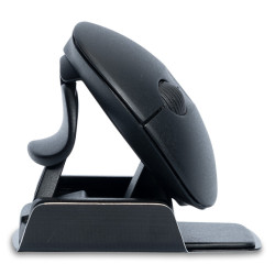 Ergonomic mouse R-Go Twister, with break software, ambidextrous mouse for both hands, foldable, bluetooth and wired