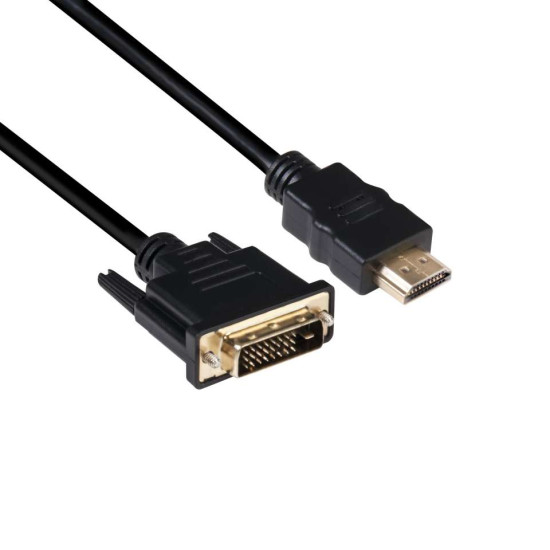 CLUB3D DVI to HDMI 1.4 Cable M/M 2m/ 6.56ft Bidirectional CLUB3D DVI to HDMI 1.4 Cable M/M 2m/ 6.56ft Bidirectional