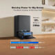 Automated Vacuum Cleaner（30,000Pa Suction, Instant Self-Cleaning OZMO Roller Mop）
