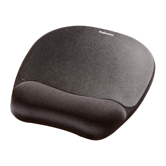 Fellowes Mouse Mat Wrist Support Memory Foam Mouse Pad Ergonomic Mouse Mat Black Fellowes Mouse Mat Wrist Support Memory Foam Mouse Pad Ergonomic Mouse Mat Black