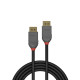 Lindy 0.5m DisplayPort 1.4 Cable, Anthra Line Lindy 0.5m DisplayPort 1.4 Cable, Anthra Line