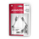 Axagon Data and charging USB 2.0 cable 1.1 m long. PD 60W, 3A. Black twisted. USB cable USB C Axagon Data and charging USB 2.0 cable 1.1 m long. PD 60W, 3A. Black twisted. USB cable USB C