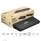 The CSV-1562 is an USB3.2 Gen1 Type-C Universal Triple 4K30Hz Charging Docking Station and is DisplayLink® Certified. The Universal Charging Dock