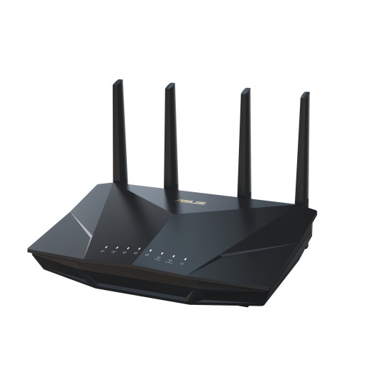 Wireless Router|ASUS|Wireless Router|5400 Mbps|Mesh|Wi-Fi 5|Wi-Fi 6|IEEE 802.11a|IEEE 802.11b|IEEE 802.11g|IEEE 802.11n|USB 3.2|4x10/100/1000M|LAN \ WAN ports 1|Number of antennas 4|RT-AX5400