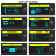 AXAGON EEM2-SD2 USB-C 3.2 Gen 2 - M.2 NVMe / SATA SSD 30-80mm ALU box grey, LCD display AXAGON EEM2-SD2 USB-C 3.2 Gen 2 - M.2 NVMe / SATA SSD 30-80mm ALU box grey, LCD display