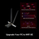 TP-Link AXE5400 Wi-Fi 6E Bluetooth 5.3 PCIe Adapter TP-Link AXE5400 Wi-Fi 6E Bluetooth 5.3 PCIe Adapter