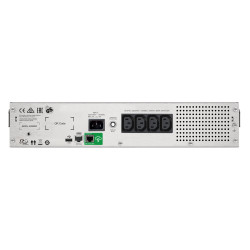 Smart-UPS C, Line Interactive, 1000VA, Rackmount 2U, 230V, 4x IEC C13 outlets, SmartConnect port, USB and Serial communication, AVR, Graphic LCD