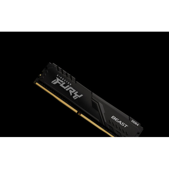 Kingston DRAM 32GB 3600MT/s DDR4 CL18 DIMM (Kit of 2) FURY Beast Black Kingston DRAM 32GB 3600MT/s DDR4 CL18 DIMM (Kit of 2) FURY Beast Black
