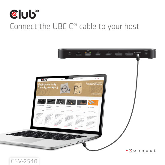 14-1 USB-C® Quad Display Docking Station 14-1 USB-C® Quad Display Docking Station