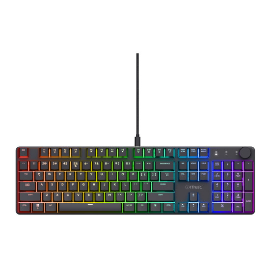 Trust GXT 866 TORIX keyboard Gaming USB QWERTY US International Black Trust GXT 866 TORIX keyboard Gaming USB QWERTY US International Black