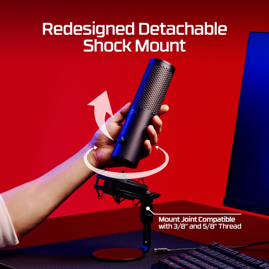 HyperX QuadCast 2 S - USB Microphone (Black) HyperX QuadCast 2 S - USB Microphone (Black)