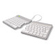 R-Go Tools Ergonomic keyboard R-Go Split Break with break software, ergonomic split keyboard, QWERTY (UK), Bluetooth, white R-Go Tools Ergonomic keyboard R-Go Split Break with break software, ergonomic split keyboard, QWERTY (UK), Bluetooth, white