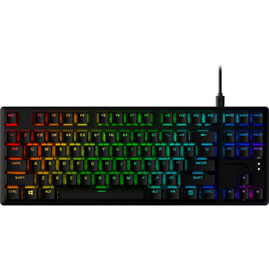 KEYBOARD ALLOY ORIGINS CORE/PBT HX AQUA 639N9AA#ABA HYPERX KEYBOARD ALLOY ORIGINS CORE/PBT HX AQUA 639N9AA#ABA HYPERX