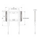 M Universal Wallmount Fixed Small Black M Universal Wallmount Fixed Small Black