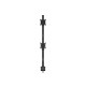 M VESA Deskmount Officeline Dual Vertical Black M VESA Deskmount Officeline Dual Vertical Black