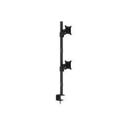 M VESA Deskmount Officeline Dual Vertical Black