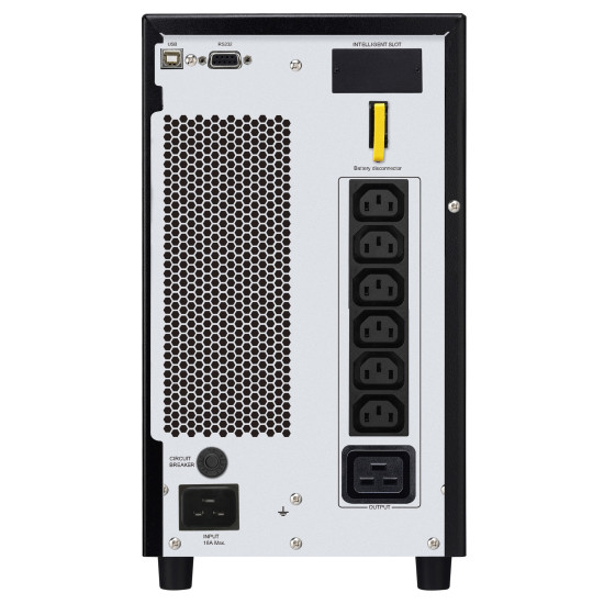 APC SRV3KI uninterruptible power supply (UPS) Double-conversion (Online) 3 kVA 2400 W 6 AC outlet(s) APC SRV3KI uninterruptible power supply (UPS) Double-conversion (Online) 3 kVA 2400 W 6 AC outlet(s)