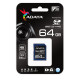 MEMORY SDXC 64GB V30/ASDX64GUI3V30S-R ADATA MEMORY SDXC 64GB V30/ASDX64GUI3V30S-R ADATA