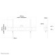 Neomounts LFD-W2640MP TV mount wall 37-75" - tiltable