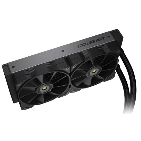 COUGAR Gaming POSEIDON-GT 240 Computer case All-in-one liquid cooler 12 cm Black 1 pc(s) COUGAR Gaming POSEIDON-GT 240 Computer case All-in-one liquid cooler 12 cm Black 1 pc(s)