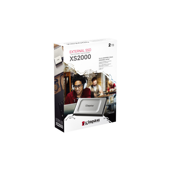 Kingston 2TB XS2000 External Solid State Drive (SSD) Kingston 2TB XS2000 External Solid State Drive (SSD)