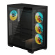 GIGABYTE C500 PANORAMIC STEALTH Midi Tower Black GIGABYTE C500 PANORAMIC STEALTH Midi Tower Black