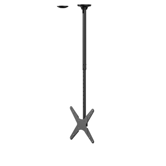 NEWSTAR FLAT SCREEN CEILING MOUNT (HEIGHT: 106-156 CM) 32-75” BLACK