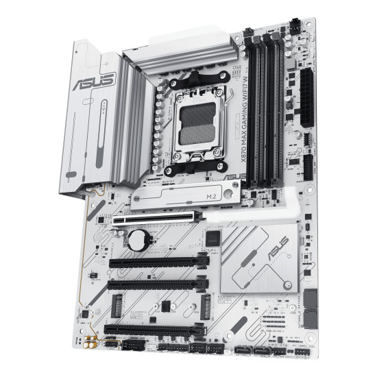 ASUS X870 MAX GAMING WIFI7 W AMD X870 Socket AM5 ATX ASUS X870 MAX GAMING WIFI7 W AMD X870 Socket AM5 ATX