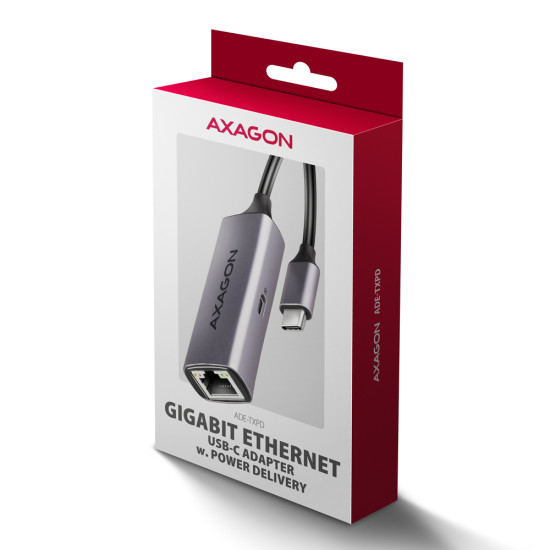 NET ADAPTER USB-C 1GB/ADE-TXPD AXAGON NET ADAPTER USB-C 1GB/ADE-TXPD AXAGON