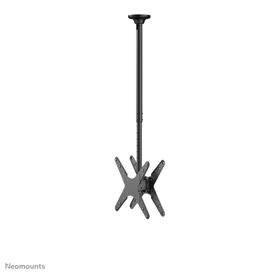 Neomounts FPMA-C340DBLACK Dual monitor/TV mount ceiling 32-75" - h 106-156 cm Neomounts FPMA-C340DBLACK Dual monitor/TV mount ceiling 32-75" - h 106-156 cm