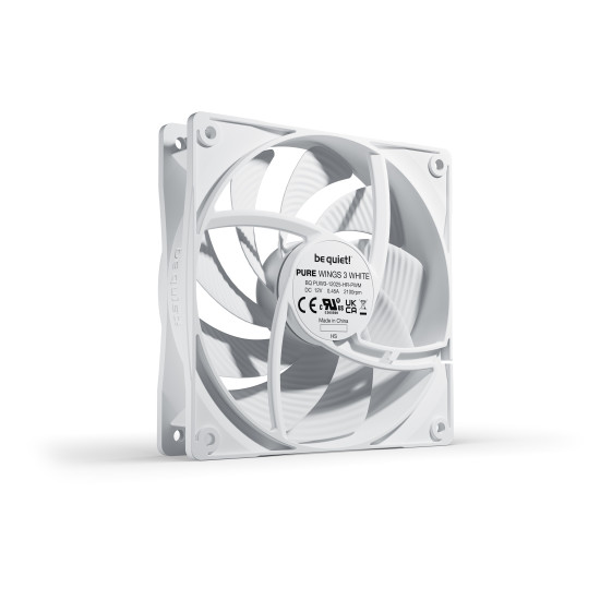 be quiet! Pure Wings 3 120mm PWM high-speed White Computer case Fan 12 cm 1 pc(s) be quiet! Pure Wings 3 120mm PWM high-speed White Computer case Fan 12 cm 1 pc(s)