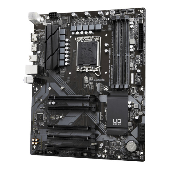 Mainboard|GIGABYTE|Intel B760 Express|LGA1700|ATX|Memory DDR4|Memory slots 4|4xPCI-Express 3.0 1x|1xPCI-Express 4.0 16x|2xM.2|1xHDMI|1xDisplayPort|4xUSB 2.0|1xUSB 3.2|1xUSB-C|1xPS/2|1xRJ45|3xAudio port|B760DS3HDDR4 Mainboard|GIGABYTE|Intel B760 Express|LGA1700|ATX|Memory DDR4|Memory slots 4|4xPCI-Express 3.0 1x|1xPCI-Express 4.0 16x|2xM.2|1xHDMI|1xDisplayPort|4xUSB 2.0|1xUSB 3.2|1xUSB-C|1xPS/2|1xRJ45|3xAudio port|B760DS3HDDR4