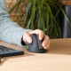 Ergonomic mouse R-Go HE Break with break software, medium (hand size 165-185 mm), left-handed, Bluetooth, black