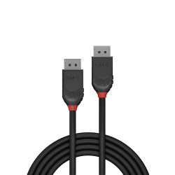 0.5m DisplayPort 1.2 Cable, Black Line