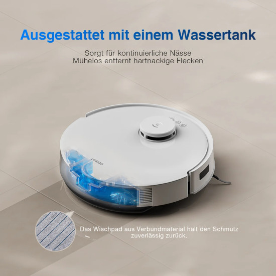 Ecovacs DEEBOT N20 0.4 L Bagless White Ecovacs DEEBOT N20 0.4 L Bagless White