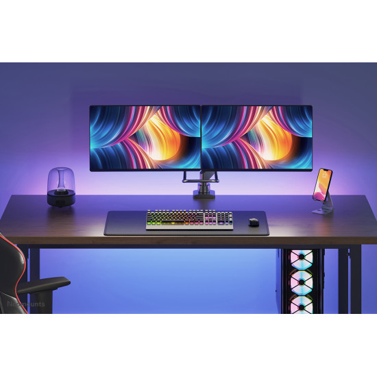 NEOMOUNTS FLAT SCREEN DESK MOUNT (10-32") DESK CLAMP/GROMMET NEOMOUNTS FLAT SCREEN DESK MOUNT (10-32") DESK CLAMP/GROMMET