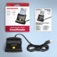 Universal desktop USB contact Smart/ID card reader with long USB-A cable. Suitable for the eObanka application. Universal desktop USB contact Smart/ID card reader with long USB-A cable. Suitable for the eObanka application.