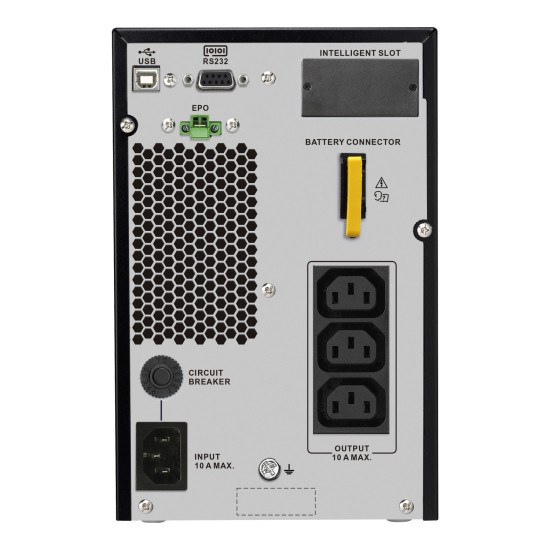 APC SRV1KI-E uninterruptible power supply (UPS) Double-conversion (Online) 1 kVA 900 W 3 AC outlet(s)
