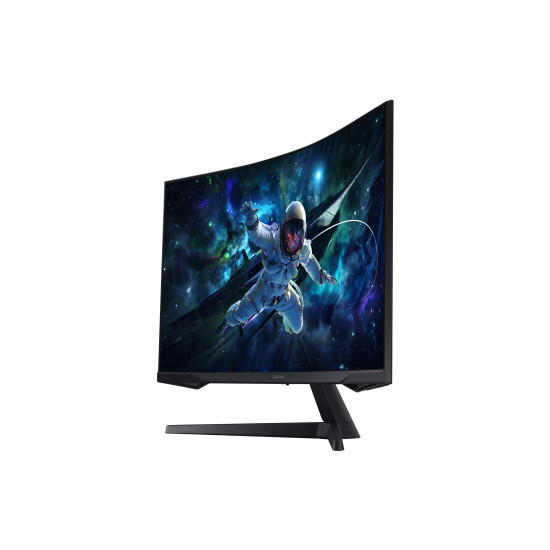 LCD Monitor|SAMSUNG|Odyssey G5|32"|Gaming/Curved|Height adjustable|Matte|Panel VA|2560x1440|16:9|165 Hz|1 ms|Colour Black|LS32CG552EUXEN