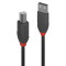 10m USB 2.0 Type A to B Cable, Anthra Line